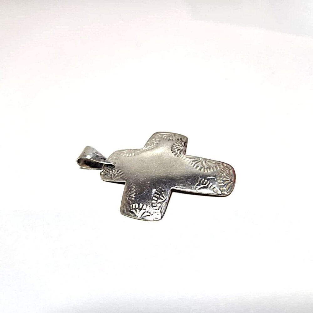 Large Cross Handmade Pendant
